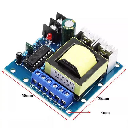 150W Small Inverter Battery DC12V DC24V Boost AC220V Transformer Boost Board Inverter Module