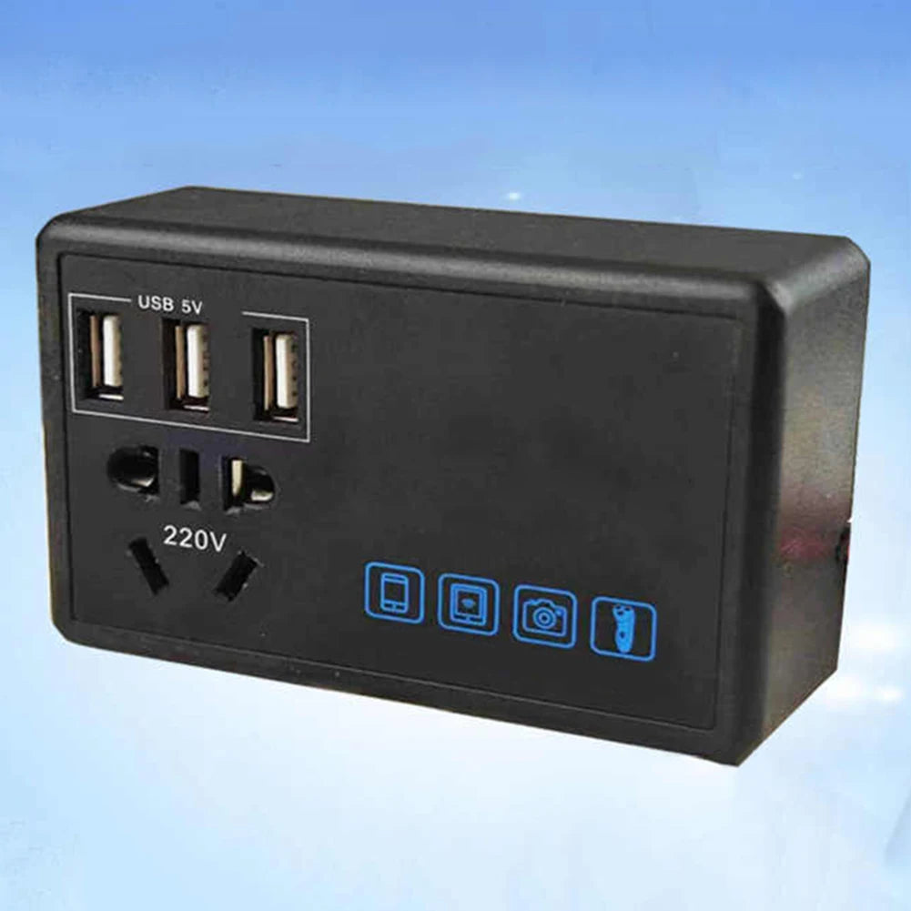Multifunctional Car Inverter 12V24V To 220V Conversion Booster Charger Wire Clamp Type Converter Power Supply For Car And Truck