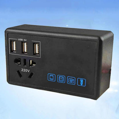 Multifunctional Car Inverter 12V24V To 220V Conversion Booster Charger Wire Clamp Type Converter Power Supply For Car And Truck
