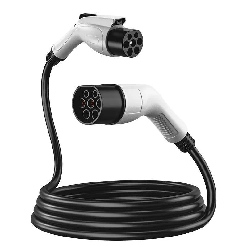 EV Charging Station Extension Cable 16A 7kW AC EV Charging Gun Extended Cord Slow-Charge Connector For BYD Home Use Charging