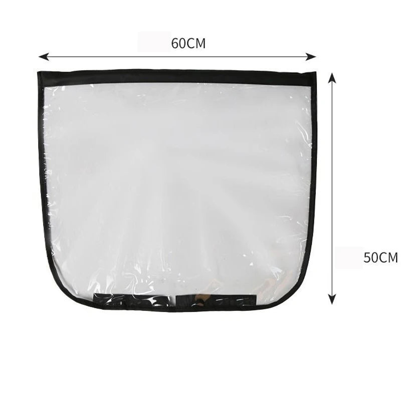 Outdoor Electric Vehicle Charger Port Rainproof Dustproof Cover Transparent Waterproof Cover Magnetic EV Charger Port Protector