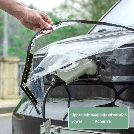 Ev Charger Plug Cover UniversalOutdoor Rainproof Protection Electric Car Energy Vehicles Accessories Dustproof New Coversfo U6Y3