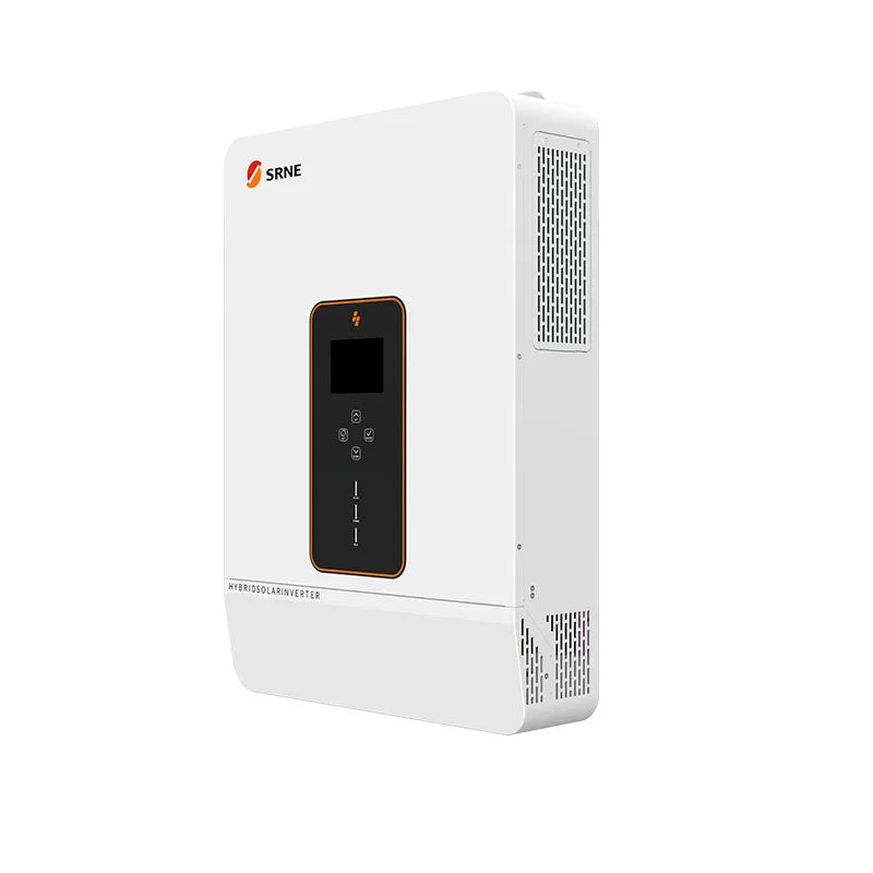 SRNE Hybrid Solar Inverter 8/10KW Max PV 500V 48V To 110/240VAC Suppor Split-phase/single-phase Dual MPPT Max 22A Charge Current