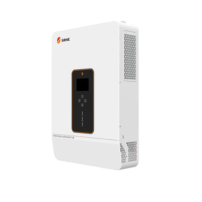 SRNE Hybrid Solar Inverter 8/10KW Max PV 500V 48V To 110/240VAC Suppor Split-phase/single-phase Dual MPPT Max 22A Charge Current