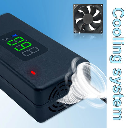 Smart Battery Charger For Lithium Batteries 36V 10S 42V/48V 13S 54.6V 2A With LED Display For Power Li-ion Chargers
