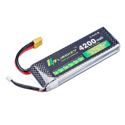 7.4v 11.1v 14.8v 1500mAh 2200mah 2800mah 4200mah 5200mah 6000mAh 3s lipo battery For RC toy Car Airplane Helicopter Boat Parts