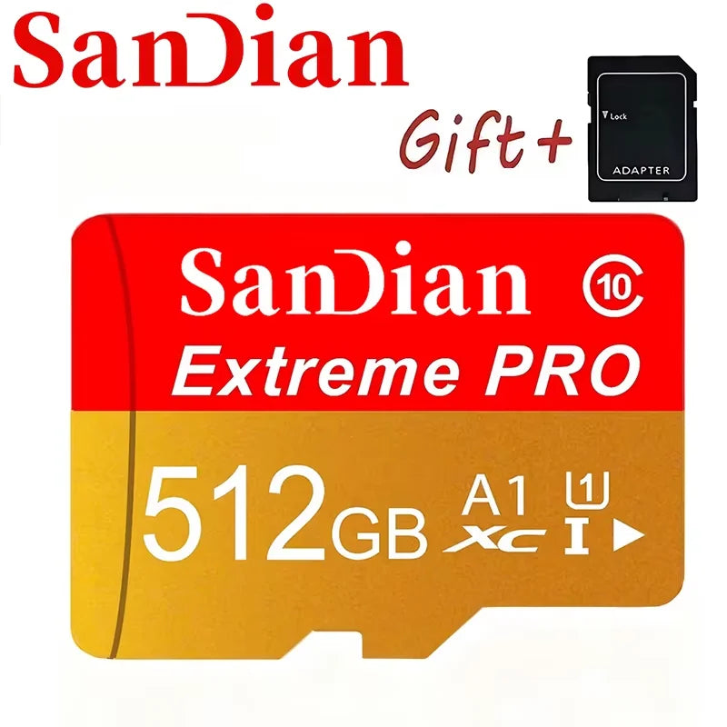 128GB Memory Card Flash Cards Reliable Micro TF Card SD High Speed Memory Sd Cards Class10 Storage Card for PC/Smartphone