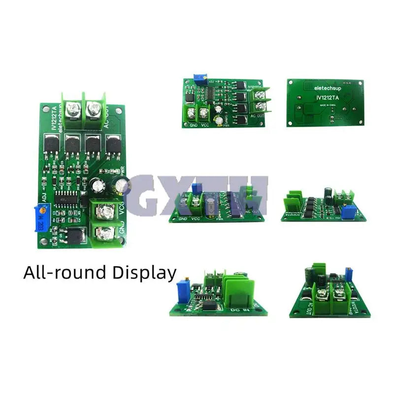 200W DC 12V To AC 12V Inverter 50Hz Square Wave Signal Generator Module 12W AC 12V To 220V Power Transformer