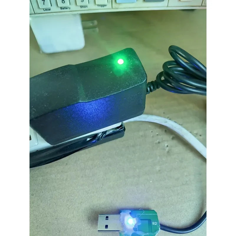 for 8.4V 1.5A Lithium Battery Charger for 8.4V 1500mA Li-ion Batteries Two Slots Fast Charging Adapter Power Supply