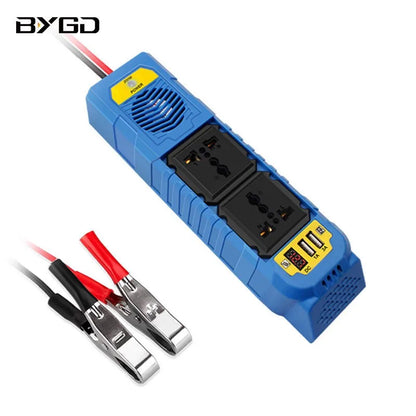 200W Fast Charging Power Inverter 12V DC To 220V AC Car Inverter 50Hz With Digital Display Power Converter For Car Use