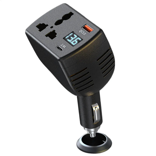 Car Inverter 150W DC 12V To DC 220V Auto Power Inverter Car Voltage Converter Adapter Adaptor With USB Car Charger