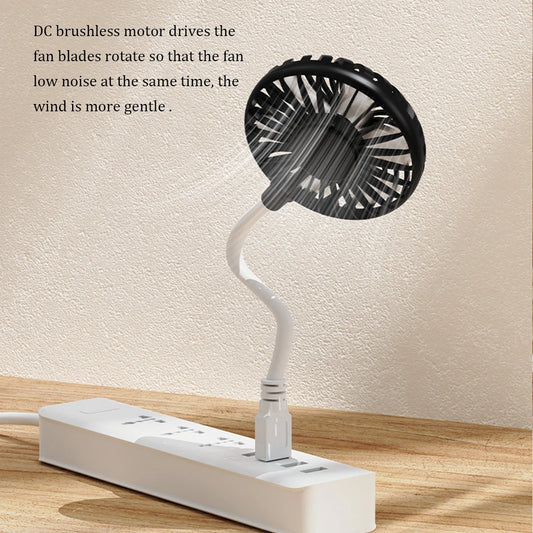 Wireless USB Rechargeable Handheld Fan Silent Cooling Power Bank Mini Play Plug Fans for Summer Outdoors Travel