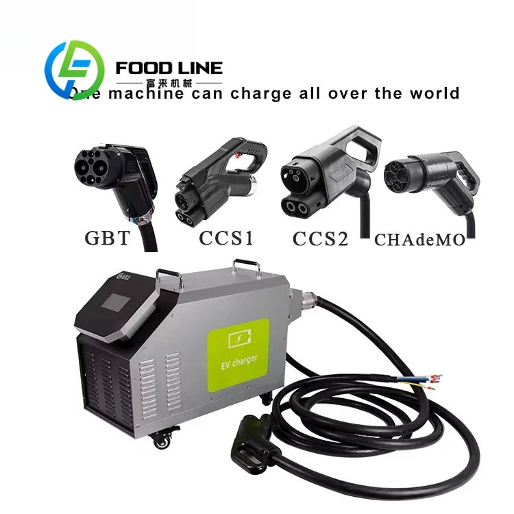 20kw Portable Ev Car Charger Stations Ev Car for Fast Charger Dc Electric Vehicle Charging Station customize