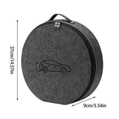 Portable Electric Car Charger Plugs Storage Carry Bag EV Car Charging Cable Sockets Waterproof Fire Retardant Equipment Bag