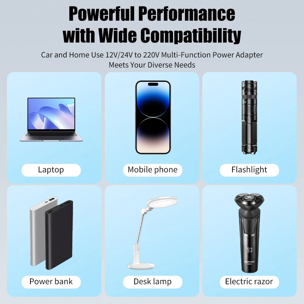 New 120W Lithium Battery Inverter DC 18-21V To AC 220V Electric Tool Battery Inverter Power Inverter, Stable power output