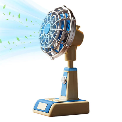 Desk Fan 1800mAh USB Rechargeable 3 Speeds Personal Fan Portable Small Electric Fan Desktop charging fan for Home Office Bedroom