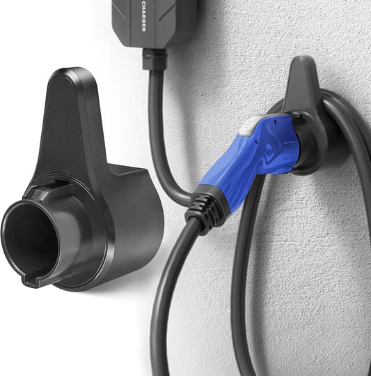 For Type 2 EV Charger Plug Holder Wall Mount Bracket Socket Electric Car Charging Electric Vehicle Service Equipment