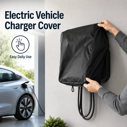 Waterproof Drawstring Bottom EV Charging Post Protective Cover For Electric Vehicle Charger Only Protective Sleeve