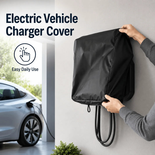 Waterproof Drawstring Bottom EV Charging Post Protective Cover For Electric Vehicle Charger Only Protective Sleeve