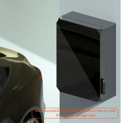 Wall Mount EV Charging Station Box Waterproof Cable Organizer Storage Case Outdoor Indoor Charger Holder for Most EV Chargers