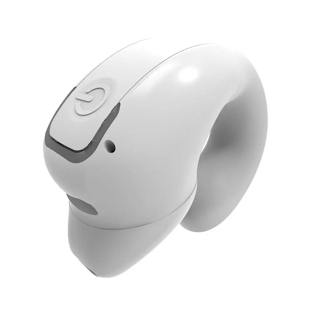 Wireless Bluetooth Earphones Bone Conduction Handsfree Earbuds TWS HIFI Stereo Single Ear Clip 9D Spatial Stereo Sound With Mic