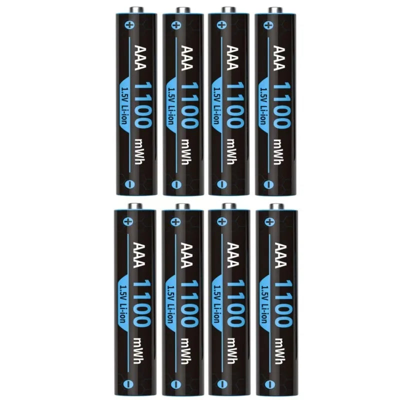 1.5V AA/AAA Lithium Battery LED Light Display Charger Intelligent Storage Charging Integrated Lithium Battery Charger