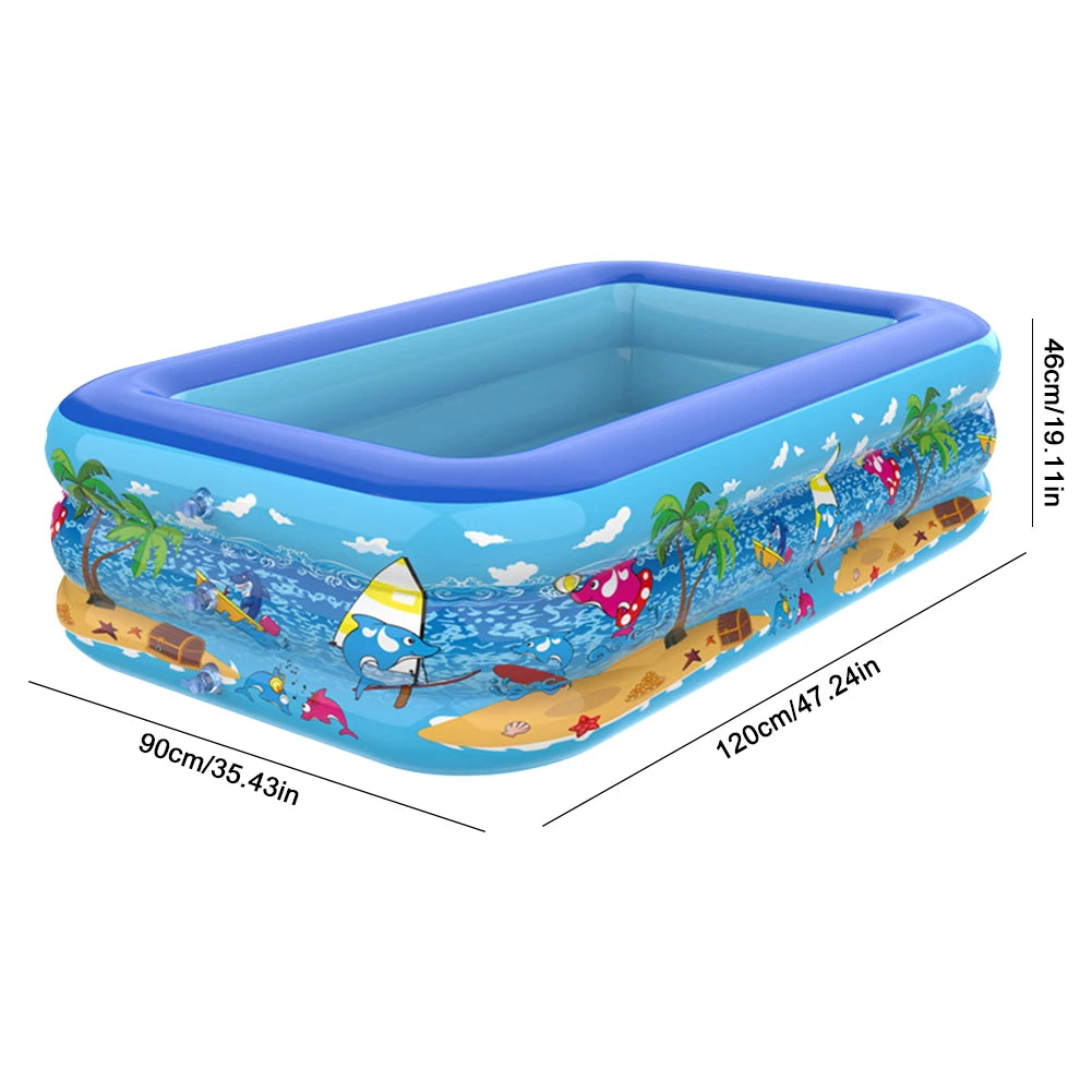Children's Swimming Pool Inflatable Toys Family Adult Swimming Pools Summer Indoor Outdoor Party Toys Garden Baby Bath Bathtub