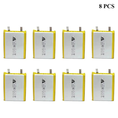 3.7V 10000mAh 146074/136074 Lithium Polymer Battery 3.85V Lipo Li-Po Rechargeable Batteries for Power Bank Laptop Hand Warmer