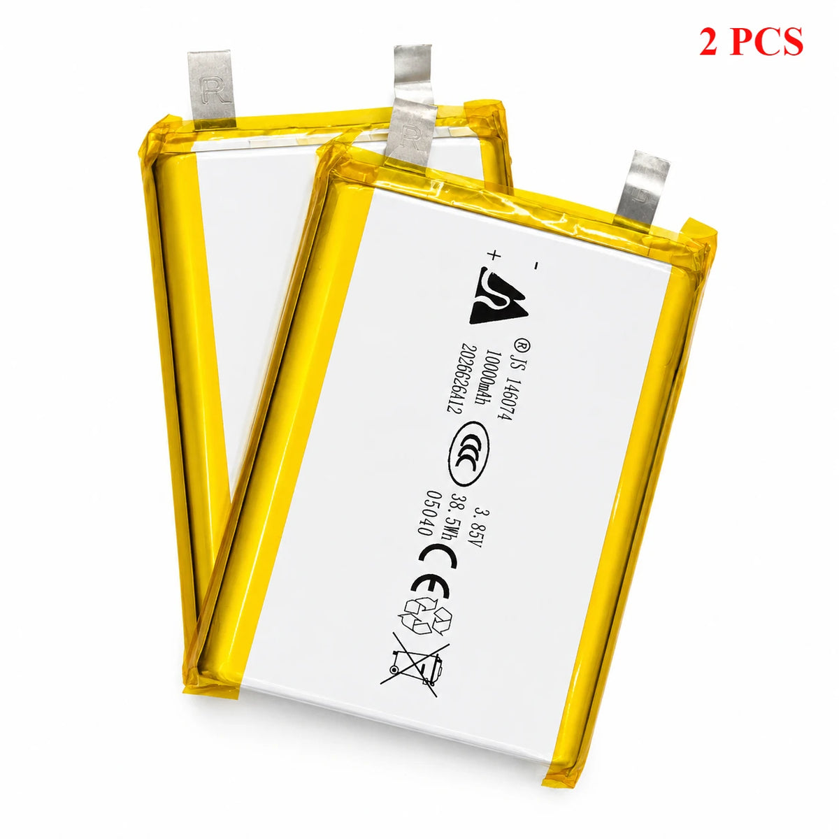 3.7V 10000mAh 146074/136074 Lithium Polymer Battery 3.85V Lipo Li-Po Rechargeable Batteries for Power Bank Laptop Hand Warmer
