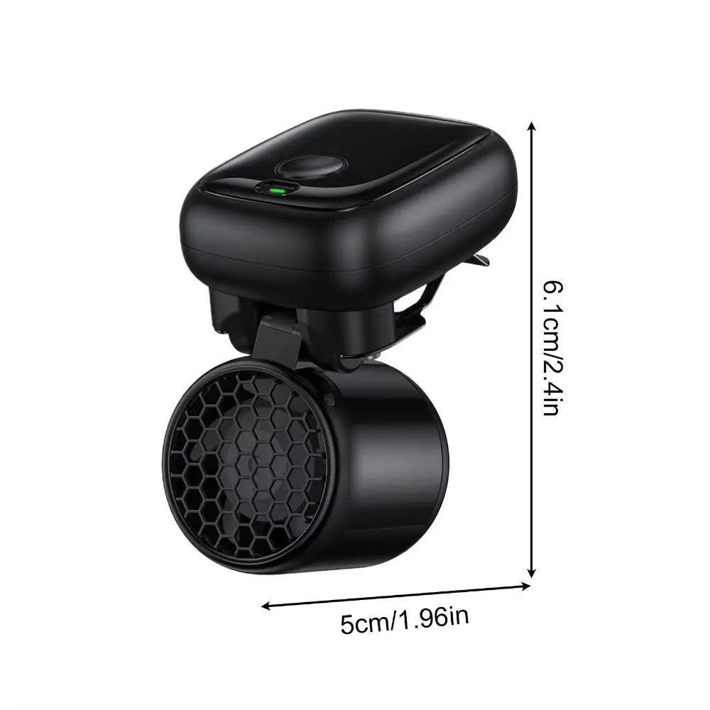 Three Speed Clip On Fan 1200mAh Foldable Design USB Rechargeable Fan Ultra Lightweight Strong Wind Mini Portable Fan