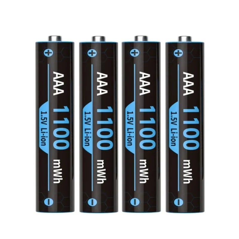 1.5V AA/AAA Lithium Battery LED Light Display Charger Intelligent Storage Charging Integrated Lithium Battery Charger