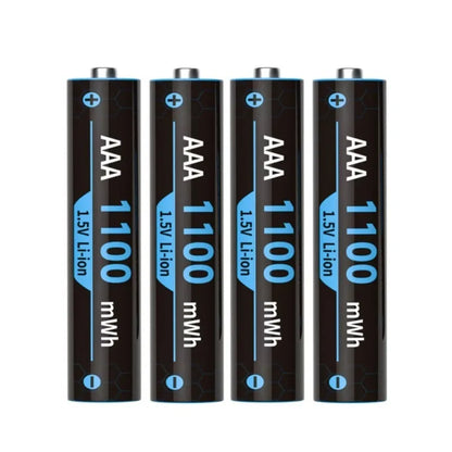 1.5V AA/AAA Lithium Battery LED Light Display Charger Intelligent Storage Charging Integrated Lithium Battery Charger