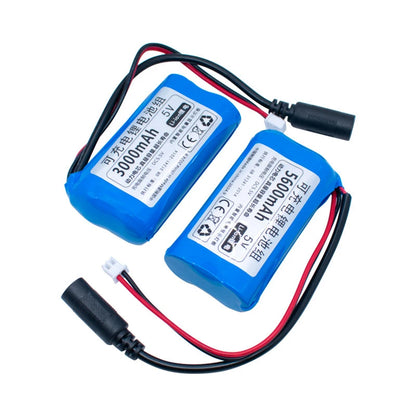 5V Rechargeable Lithium Battery Pack, 3000-11200mAh with 0-2A Output for Microcontroller & IoT Projects