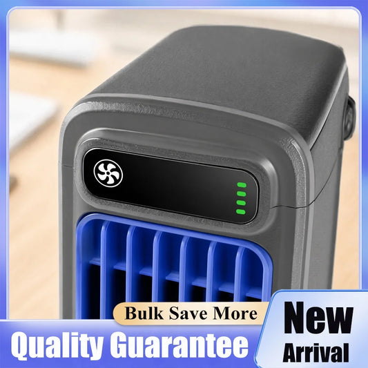 Wall-Mounted Bladeless Cooling Fan 2000mAh Quiet Circulating Fans USB Rechargeable Air Cooler for Bedroom&Kitchen&Office&Home