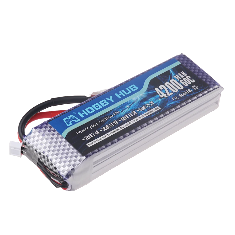 3S 11.1V Lipo Battery Deans XT60 1500mAh 2200mAh 3000mAh 4200mAh 5200/6000/6500/9800/10400mAh For RC Car Truck Buggy Racing Boat