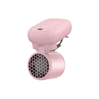 Three Speed Clip On Fan 1200mAh Foldable Design USB Rechargeable Fan Ultra Lightweight Strong Wind Mini Portable Fan