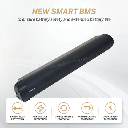 36 V lithium battery 36 V 14Ah 504Wh lithium ion battery for electric bicycles suitable for Megamo SHIANO with charger and base