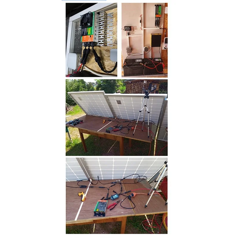 ELECT-180W Solar Microinverter Solar Grid Tie Inverter Waterproof Pure Sine Microinverter DC30V Input 230V