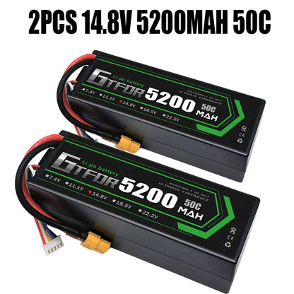 Batteries Lipo 7.4V 11.1V 15.2V 14.8V 22.2V 2S 3S 4S 6S 5200Mah 7000mAh 9200mAh 10000mAh for RC Car Truck Evader BX Truggy