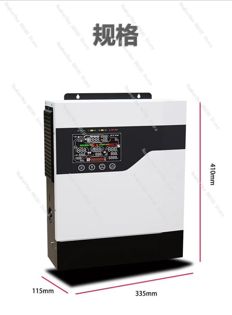 solar reverse control transformer all-in-one photovoltaic inverter 1.2/3.6/6.5/12kw inverter power supply