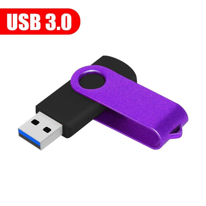 3.0 USB flash drive 64GB metal pen drive suitable for computers with 8GB 16GB 32GB 128GB flash cards high-speed memory stick