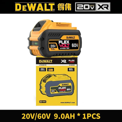 100% Original DeWalt Batteries 20V 6000mAh Li Ion Battery For DCB206 DCB205 DCB204 DCB200 DeWalt Power Tools Air Transport