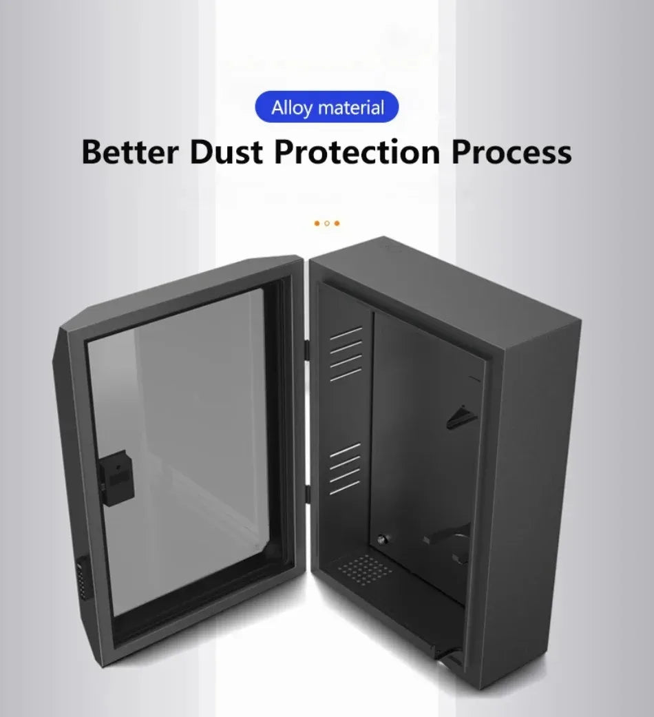 Wall Mount EV Charging Station Box Waterproof Cable Organizer Storage Case Outdoor Indoor Charger Holder for Most EV Chargers