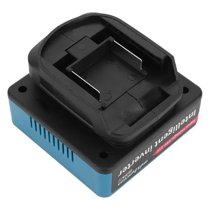 120W Output Smart Transformer 18V/20V–220V Compatible for Makita Dual-outlet Battery-powered Inverters Use for Home and Outdoor