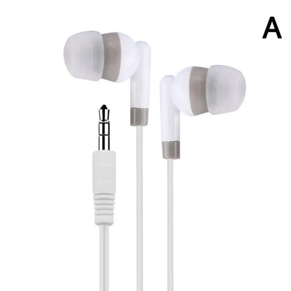 Earphone Color In Ear Wired Music Without Microphone Mobile Universal Tablet 3.5mm MP3/MP4 Earphones Earplugs S3V8