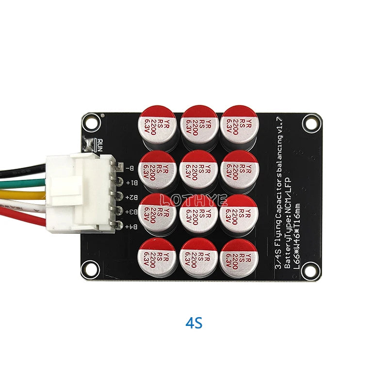 5A 3S 4S 6-8S Lithium Battery Active Equalizer Balancer Board Li-ion Lipo Lifepo4 LTO Battery Energy Capacitor BMS ﻿