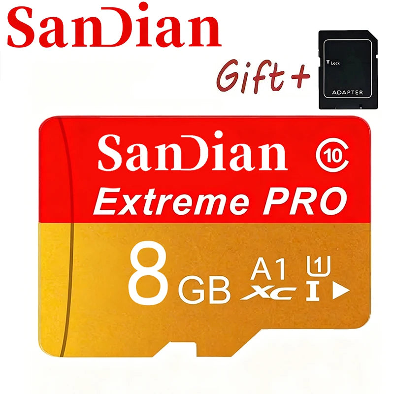 512GB 128GB 32GB Memory Card High-Speed Micro TF SD Card A1 SD Cards TF Cards High Performance for E-Reader/Security Camera/Phon