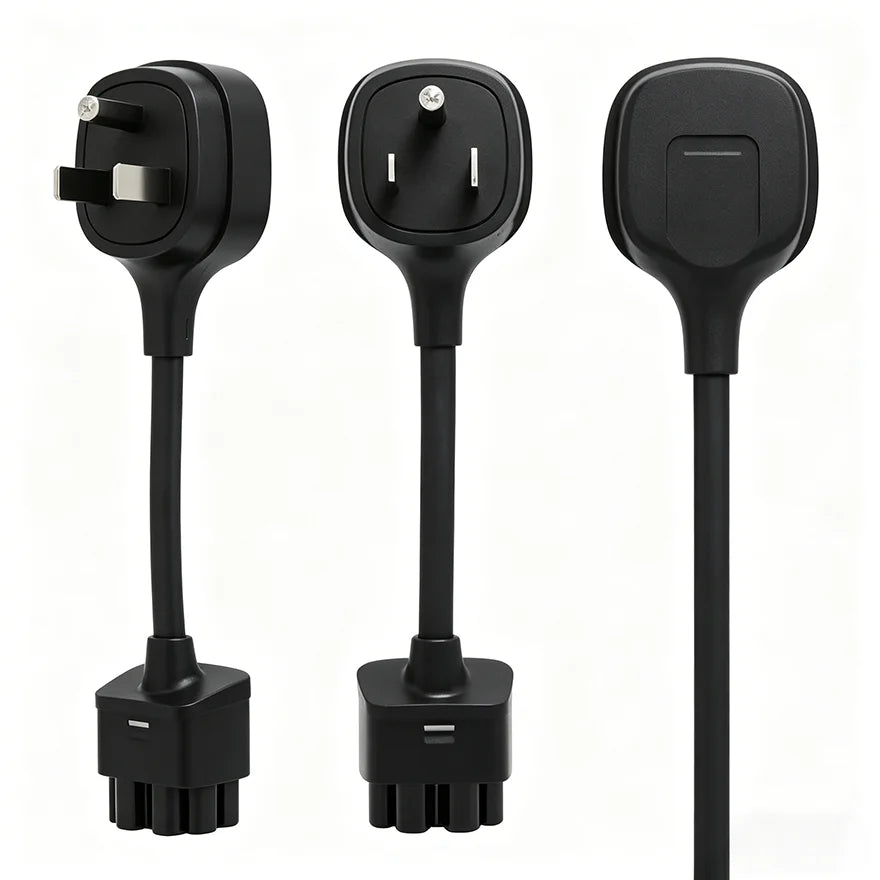 NEMA 6‑50 EV Charging Adapter 32A Compatible with 2nd‑Generation Mobile Portable EV Charger Fit Electric Vehicle Model 3 Y X S