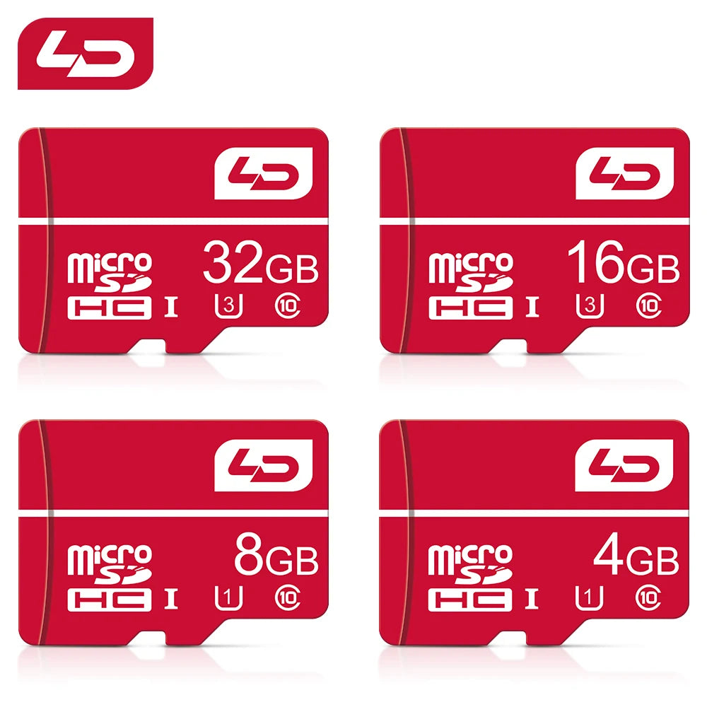High-Speed Memory TF Card Micro SD Card 16GB, 4GB, 8GB Suitable for Tablets, Cameras, Phones, Laptops, Car Audio Systems