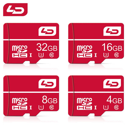 High-Speed Memory TF Card Micro SD Card 16GB, 4GB, 8GB Suitable for Tablets, Cameras, Phones, Laptops, Car Audio Systems
